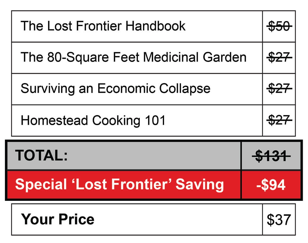 the lost frontier handbook